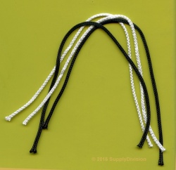 13AA  Cut pieces 1.3mm Braided Nylon cord 500 pcs